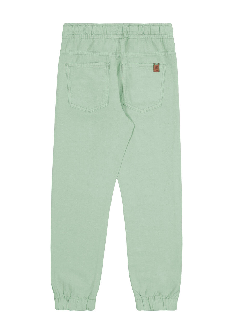 Calça Sarja Infantil Menino Jogger Sustentável, VERDE MINERAL. Calça Sarja Infantil Menino Jogger Sustentável, VERDE MINERAL, large.