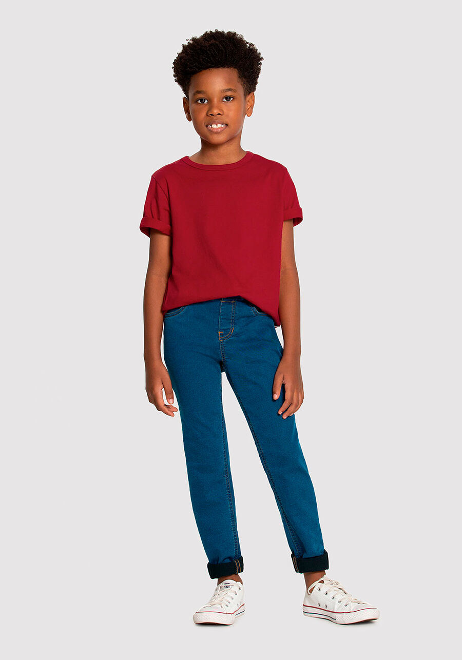 Cal a Jeans Masculina Estique se com Elastano Alakazoo