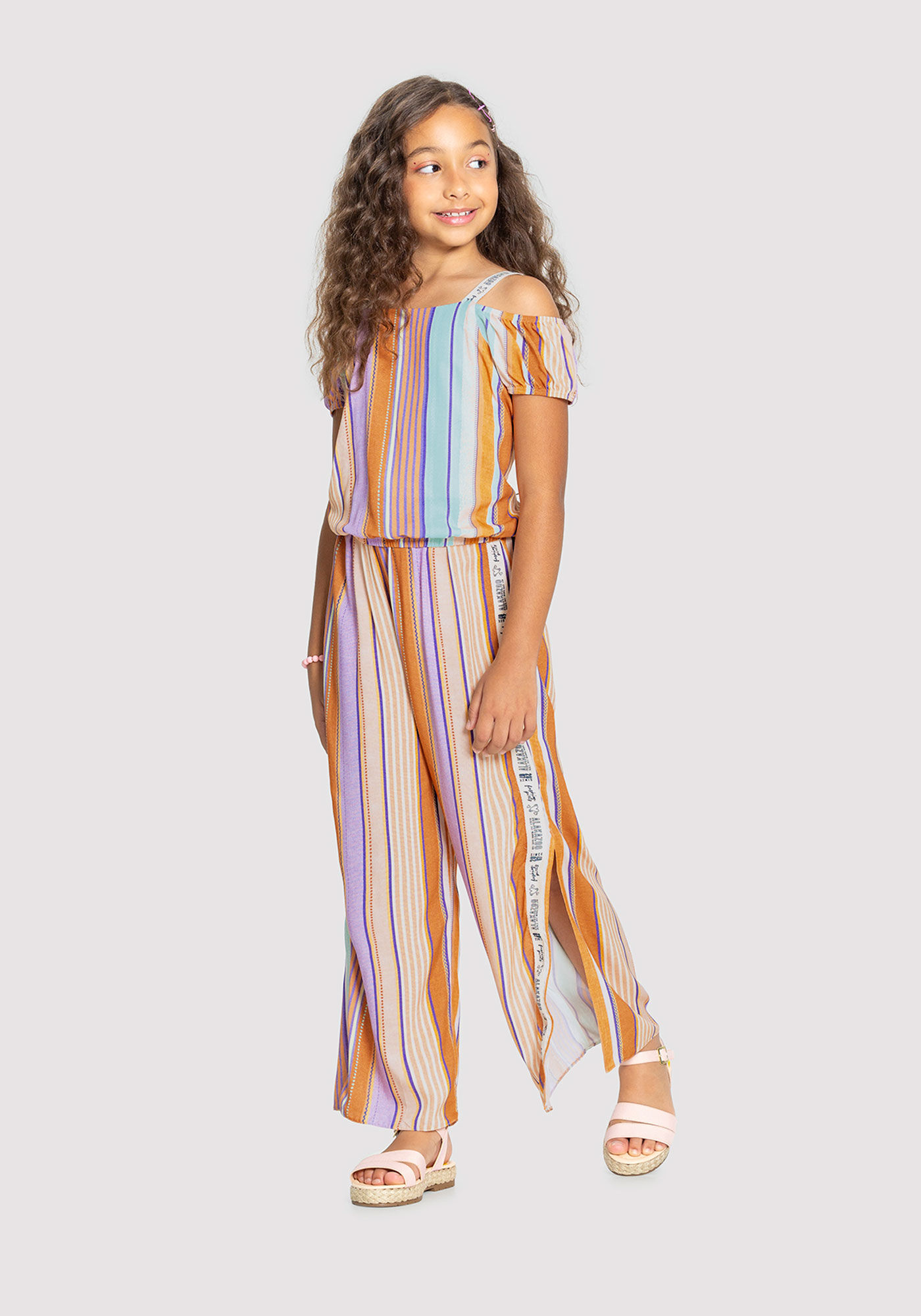 Calça shop viscose infantil