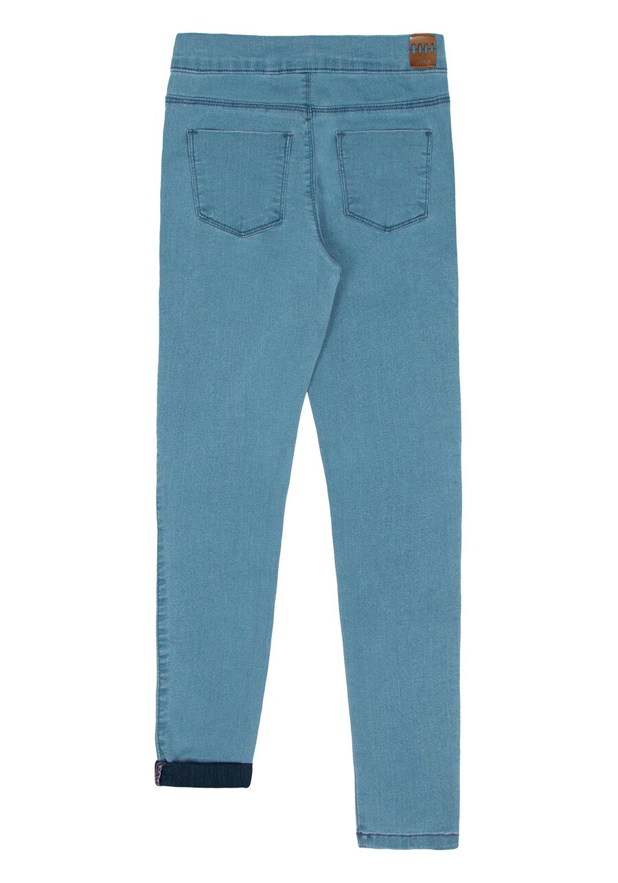Calça Jeans Skinny Infantil Menina Estique-se, JEANS CLARO, large.