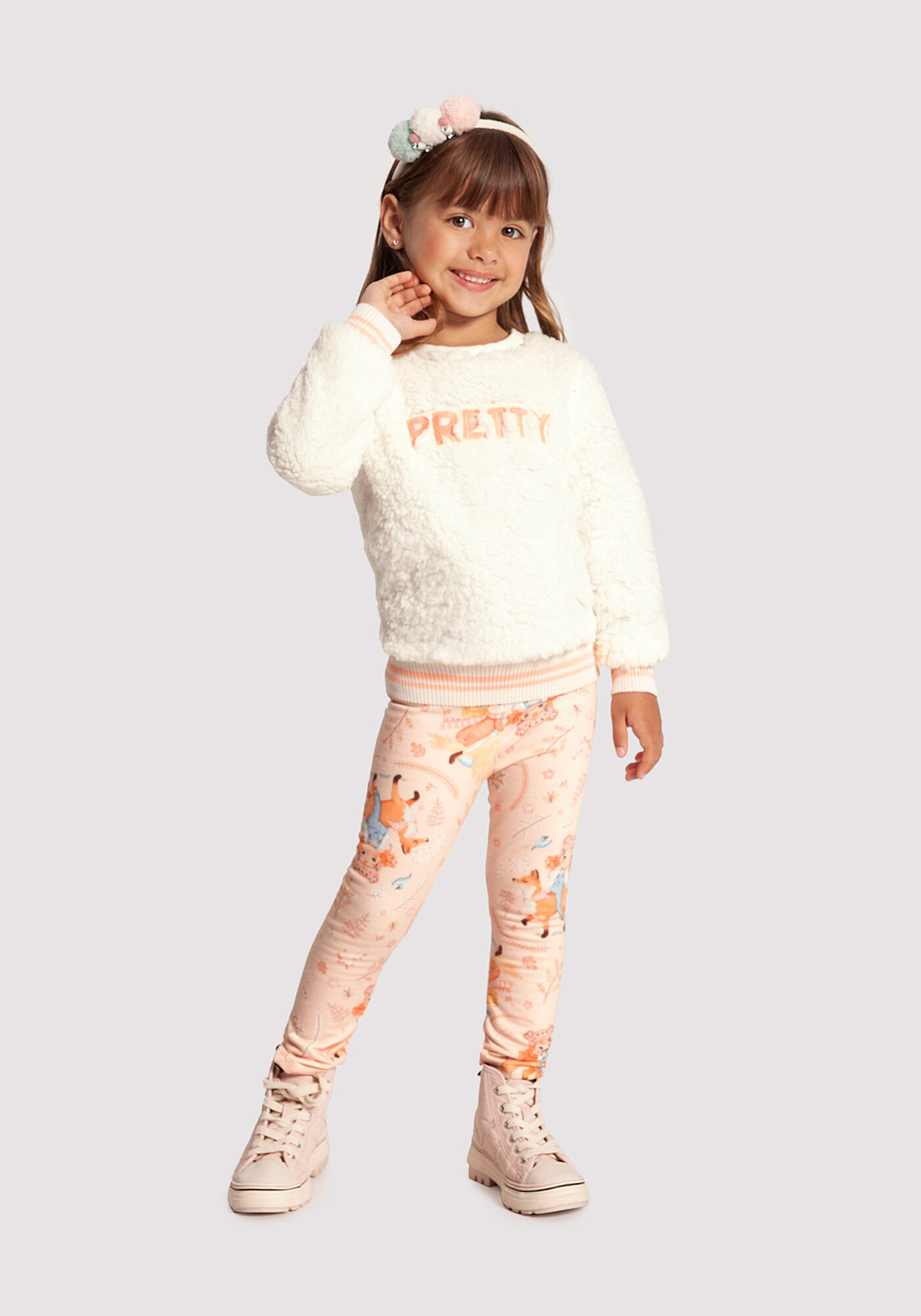 Conjunto store inverno alakazoo