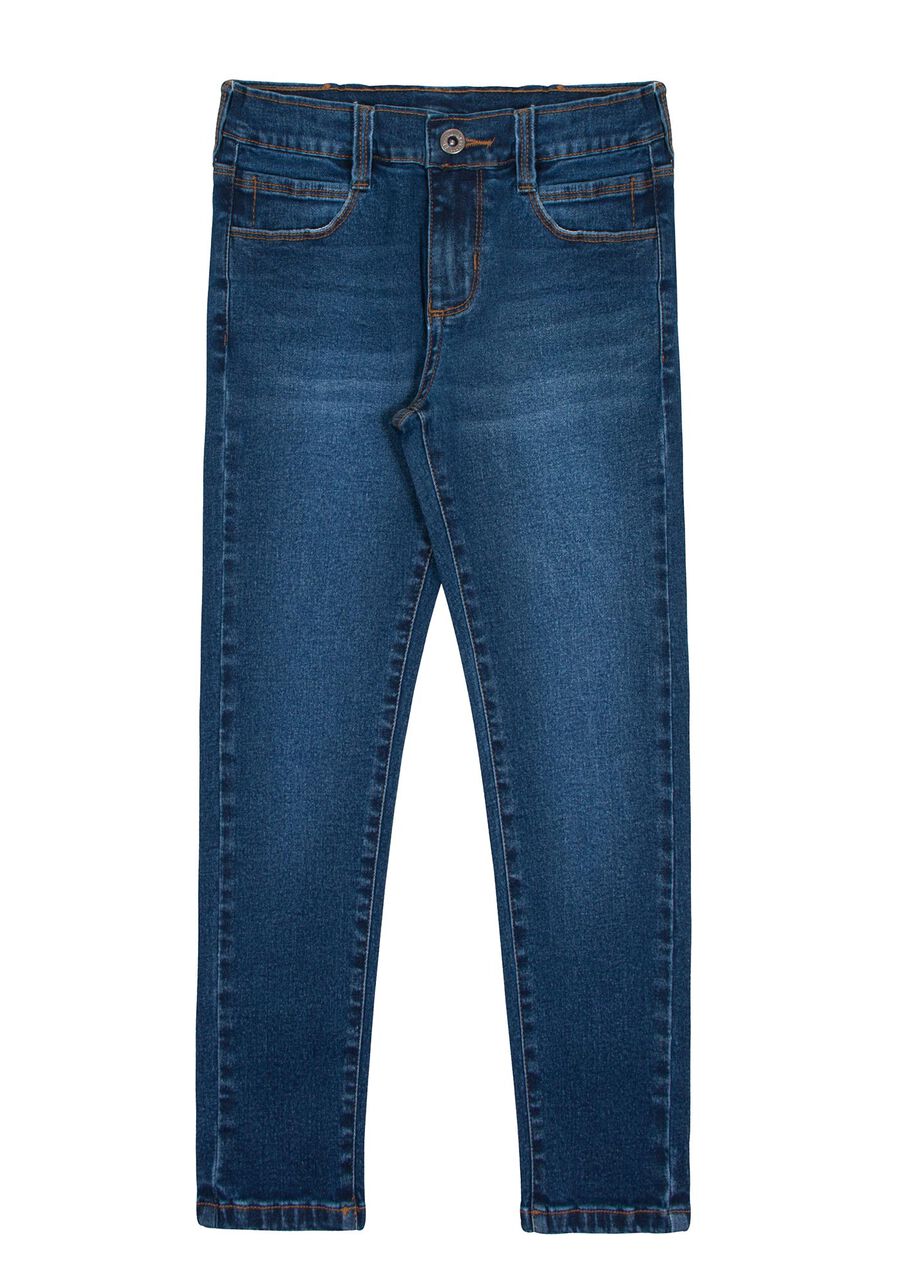 Calça Jeans Infantil Menino Skinny, JEANS, large.