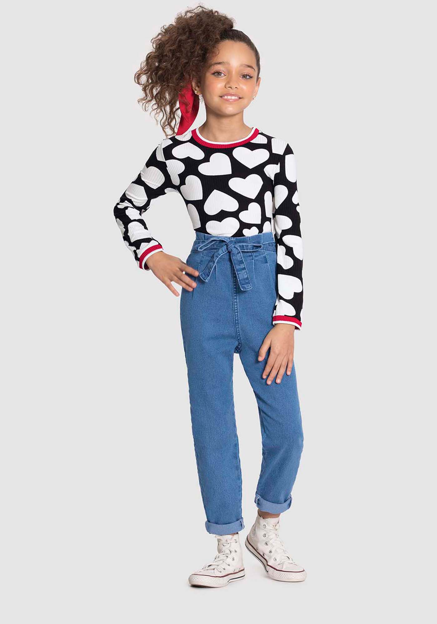 Cal a Jeans Mommy Feminina com C s Clochard Alakazoo