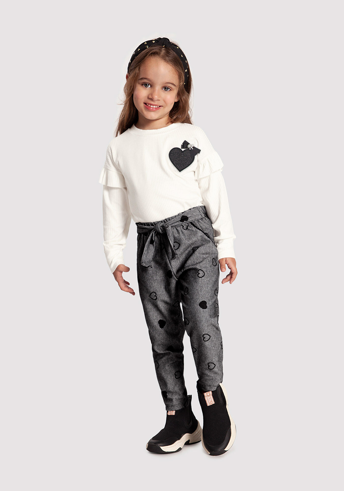 Conjunto calça e blusa hot sale infantil
