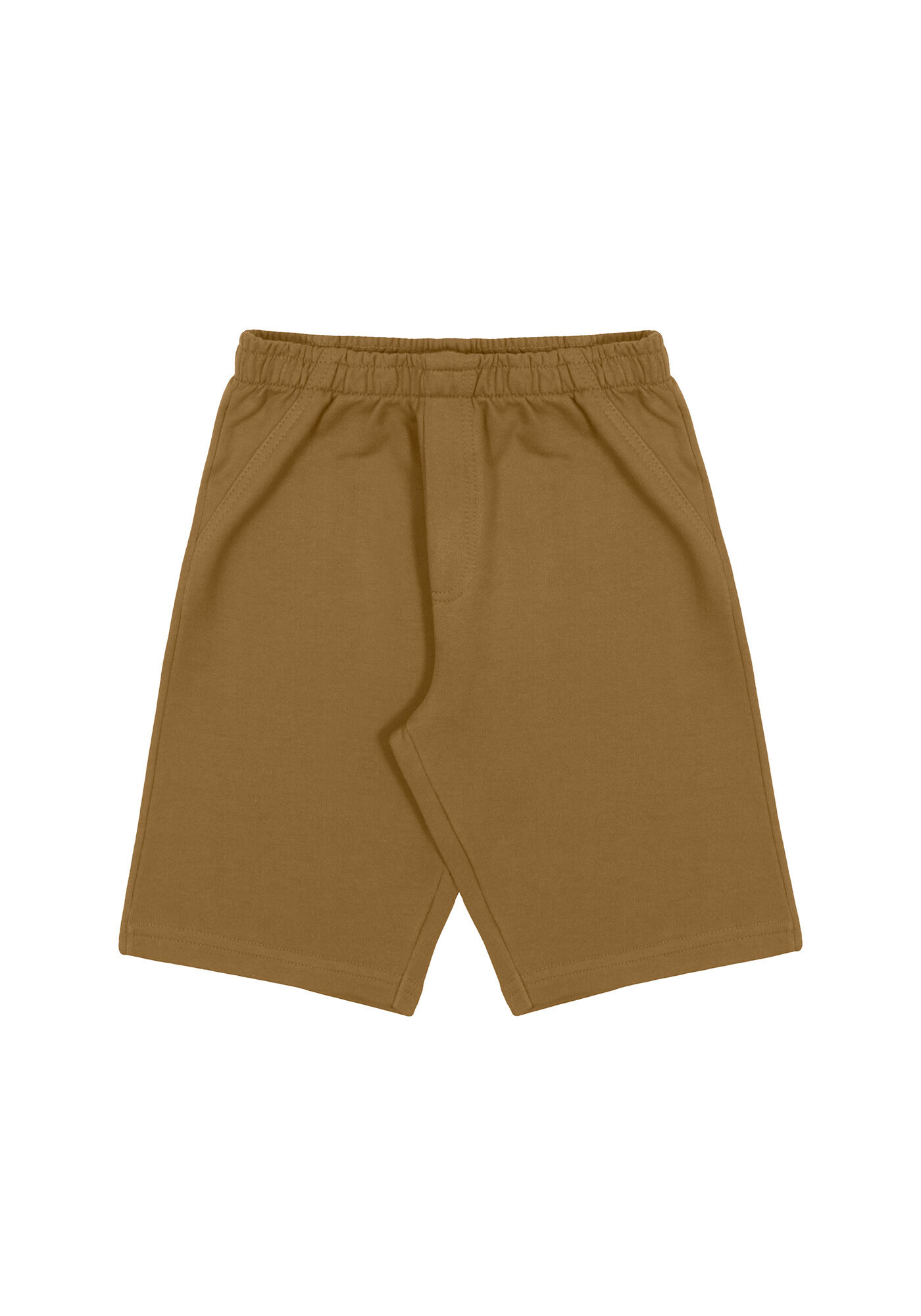 Bermuda shop moletom marrom