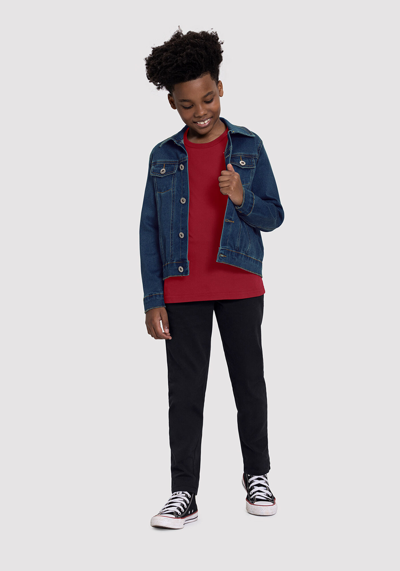 Jaqueta jeans com la online