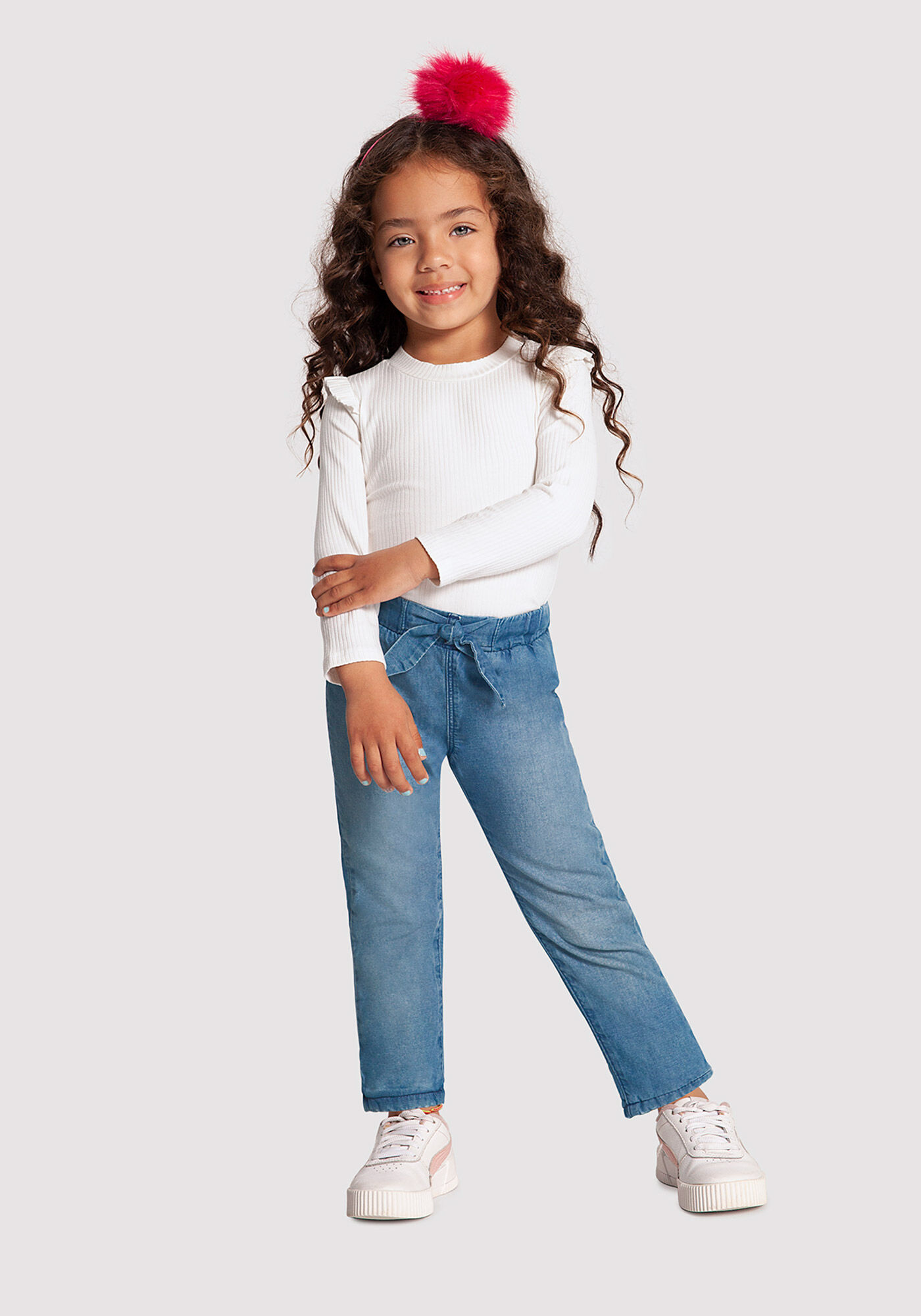 Calca jeans infantil menina hotsell