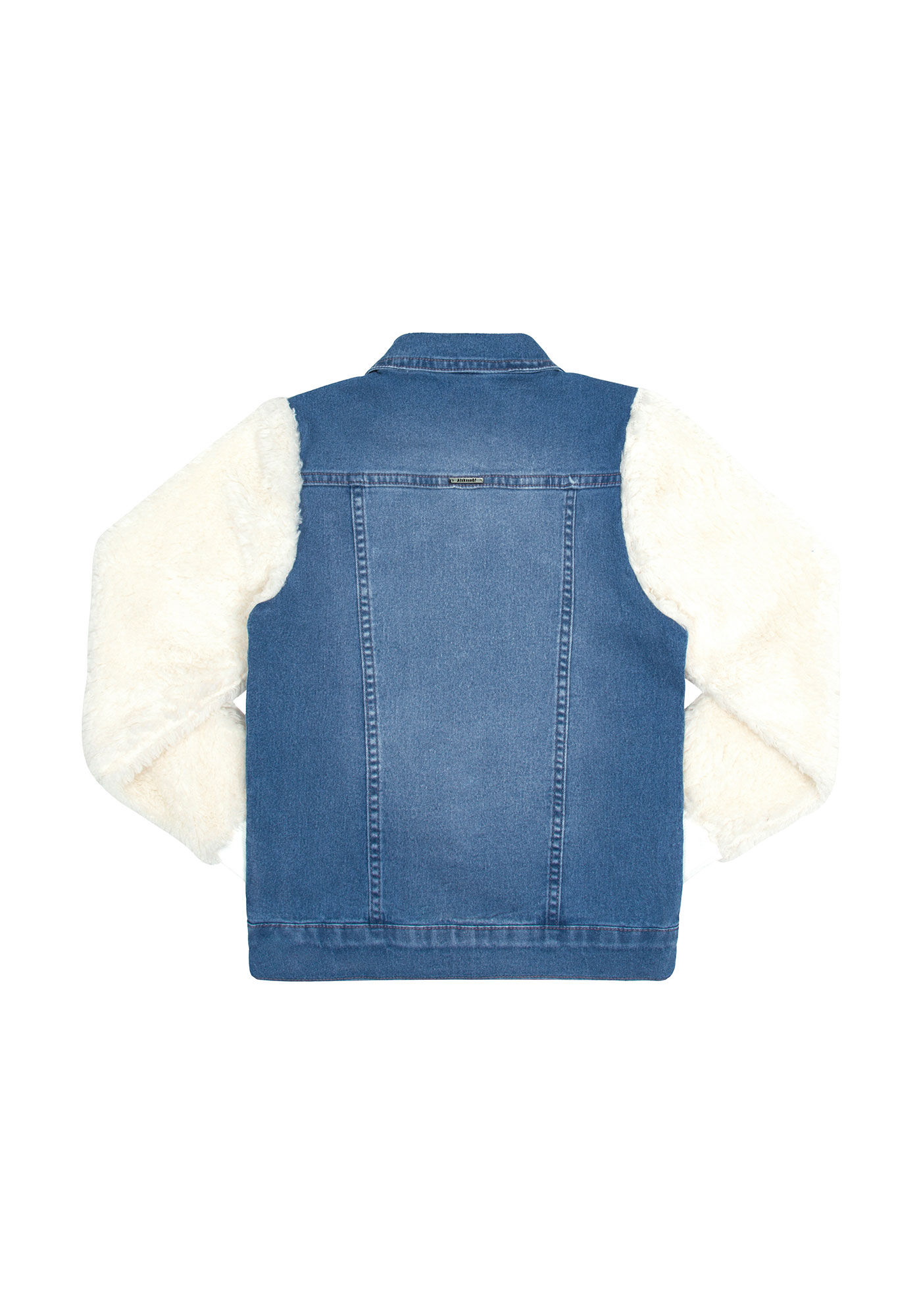Jaqueta jeans com perolas online