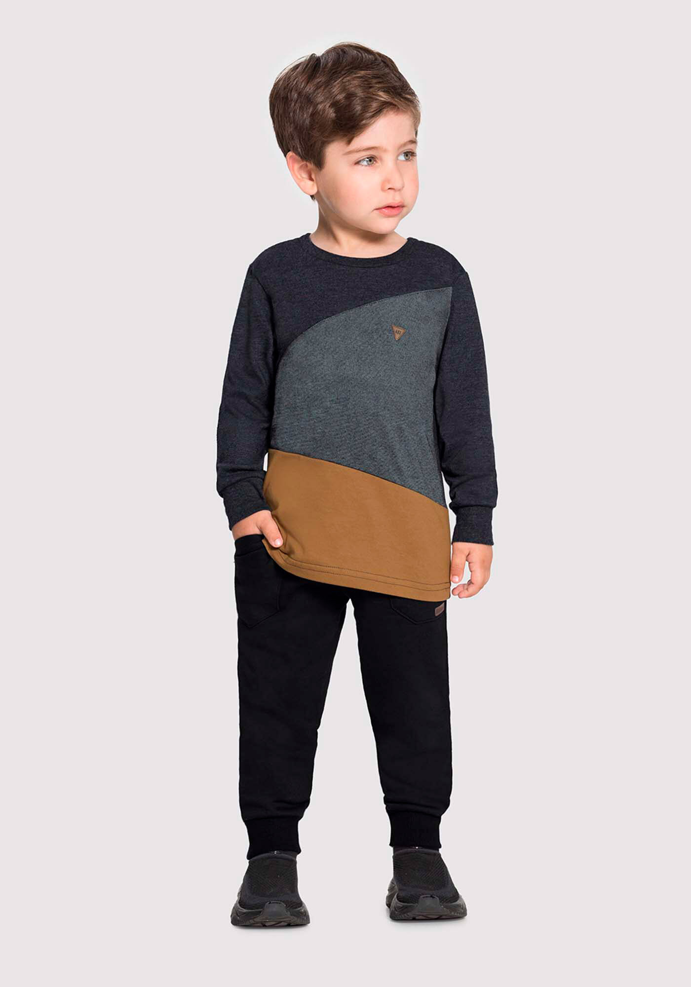 Calça moletom infantil menino discount