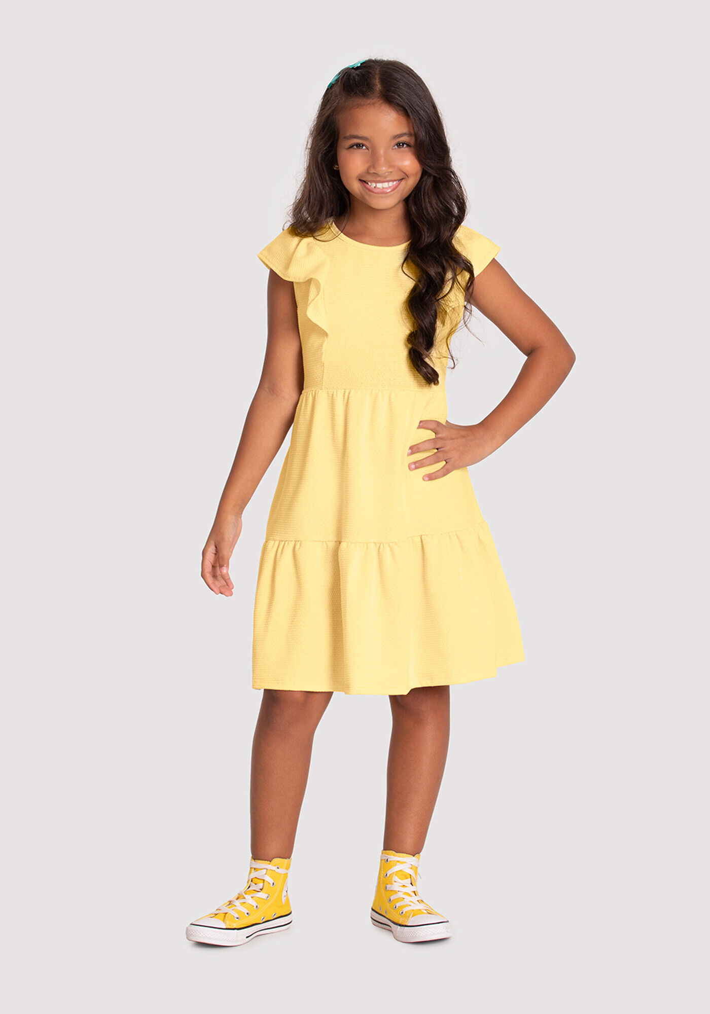Vestidos de malha infantil new arrivals