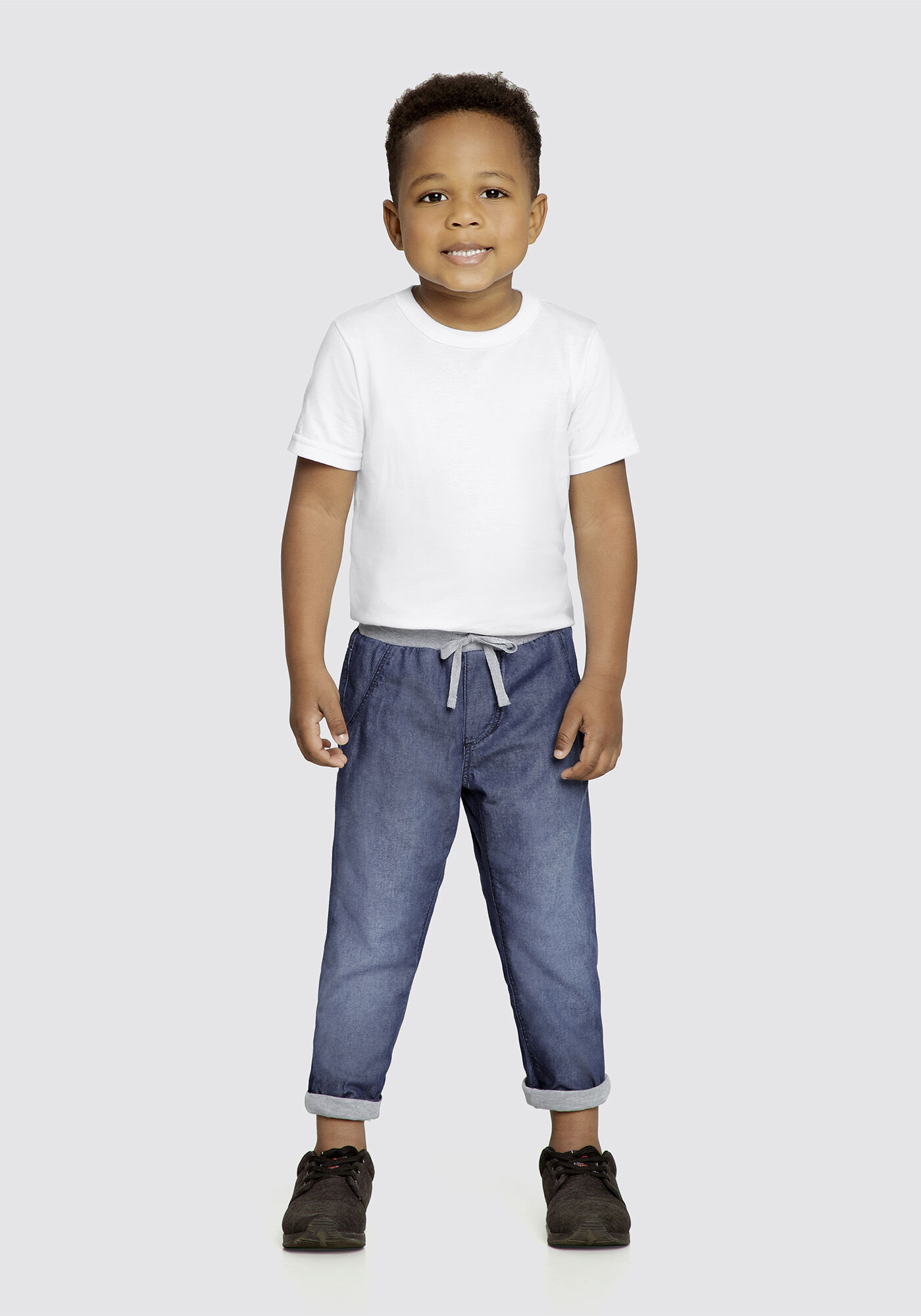 Calça malha jeans top