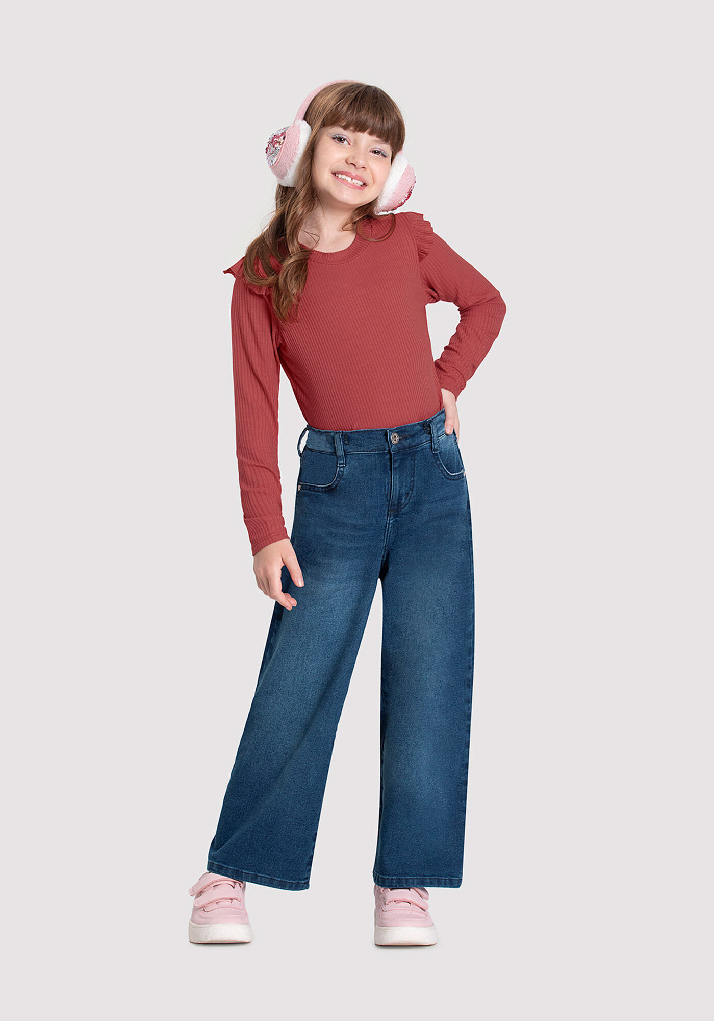 Leg top jeans infantil