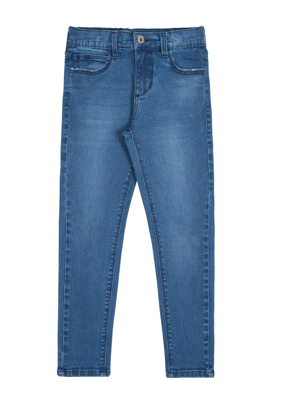 Calça Jeans Infantil Menino Skinny com Elastano, JEANS, large.