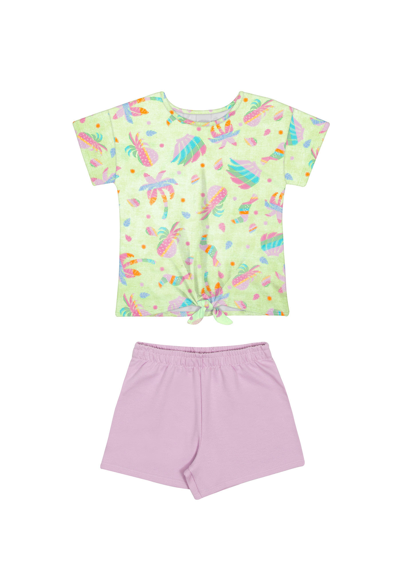 Vestido listrado com blusa amarrada na cintura clearance