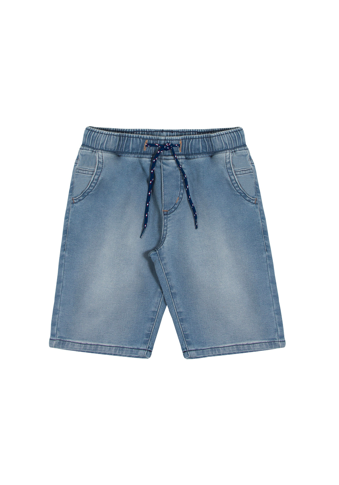 Short jeans sale de cadarço