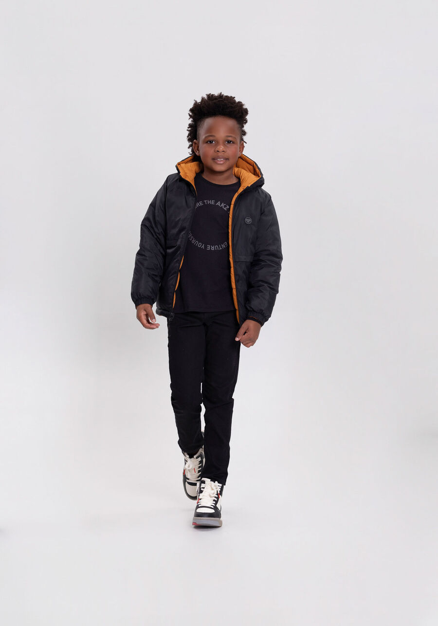 Jaqueta Infantil Menino Dupla Face Com Capuz E Zíper, . Jaqueta Infantil Menino Dupla Face Com Capuz E Zíper, , large.