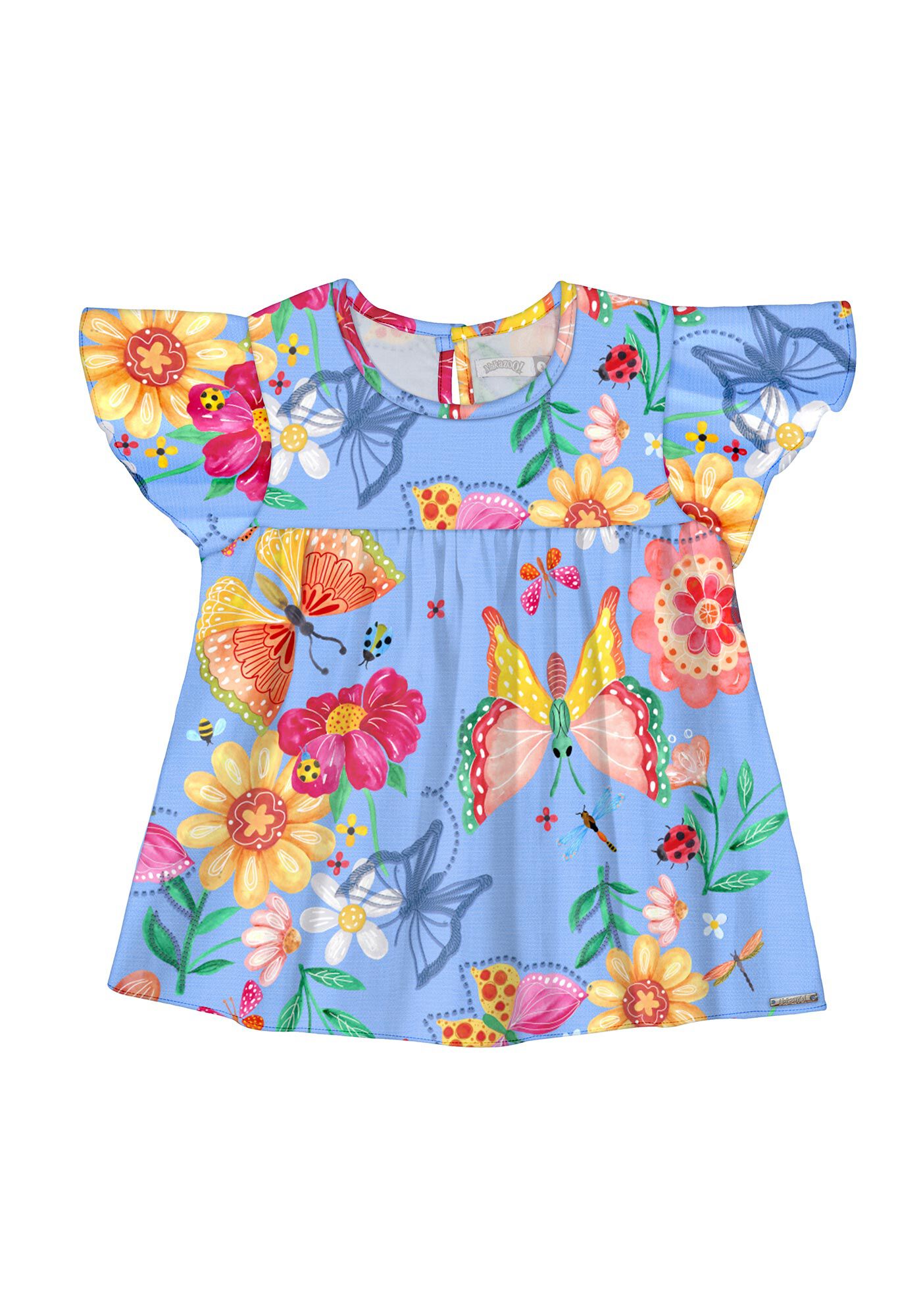 Modelo de sales blusinha infantil