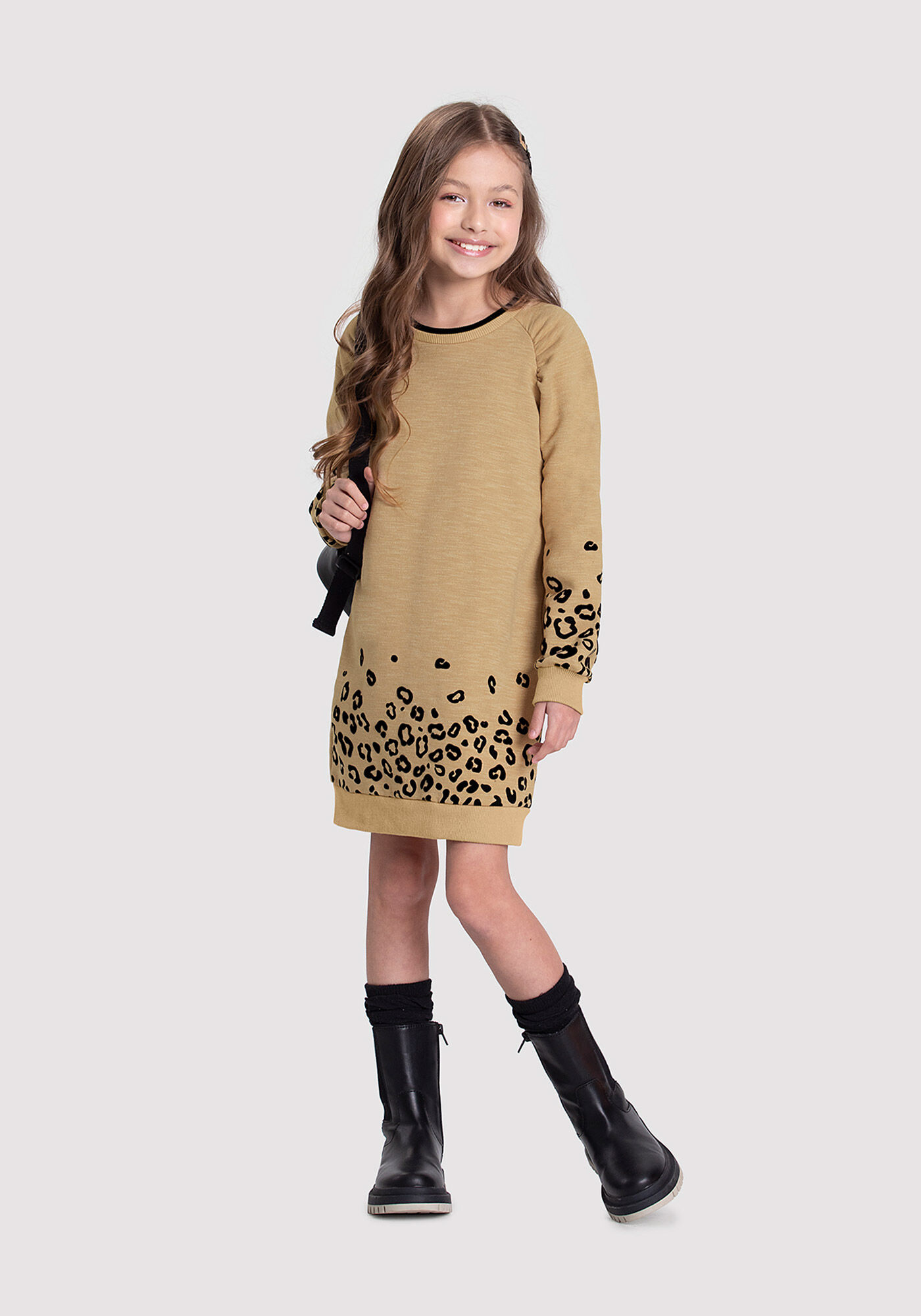 Vestido de sale manga infantil