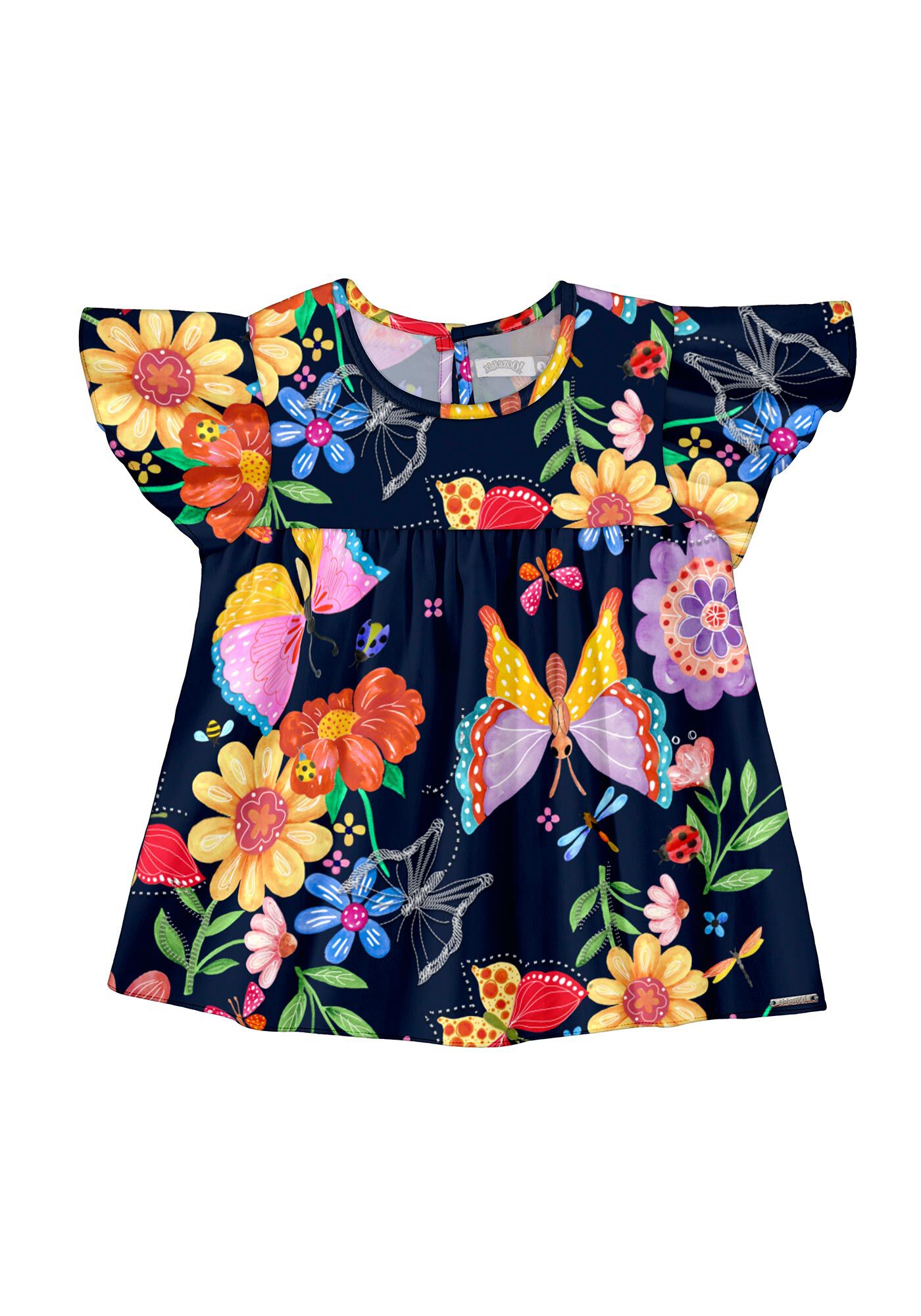 Modelo de best sale blusa para menina