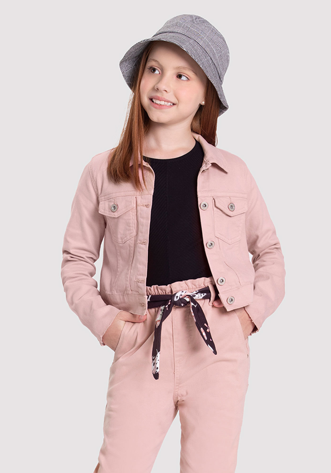Jaqueta de store menina