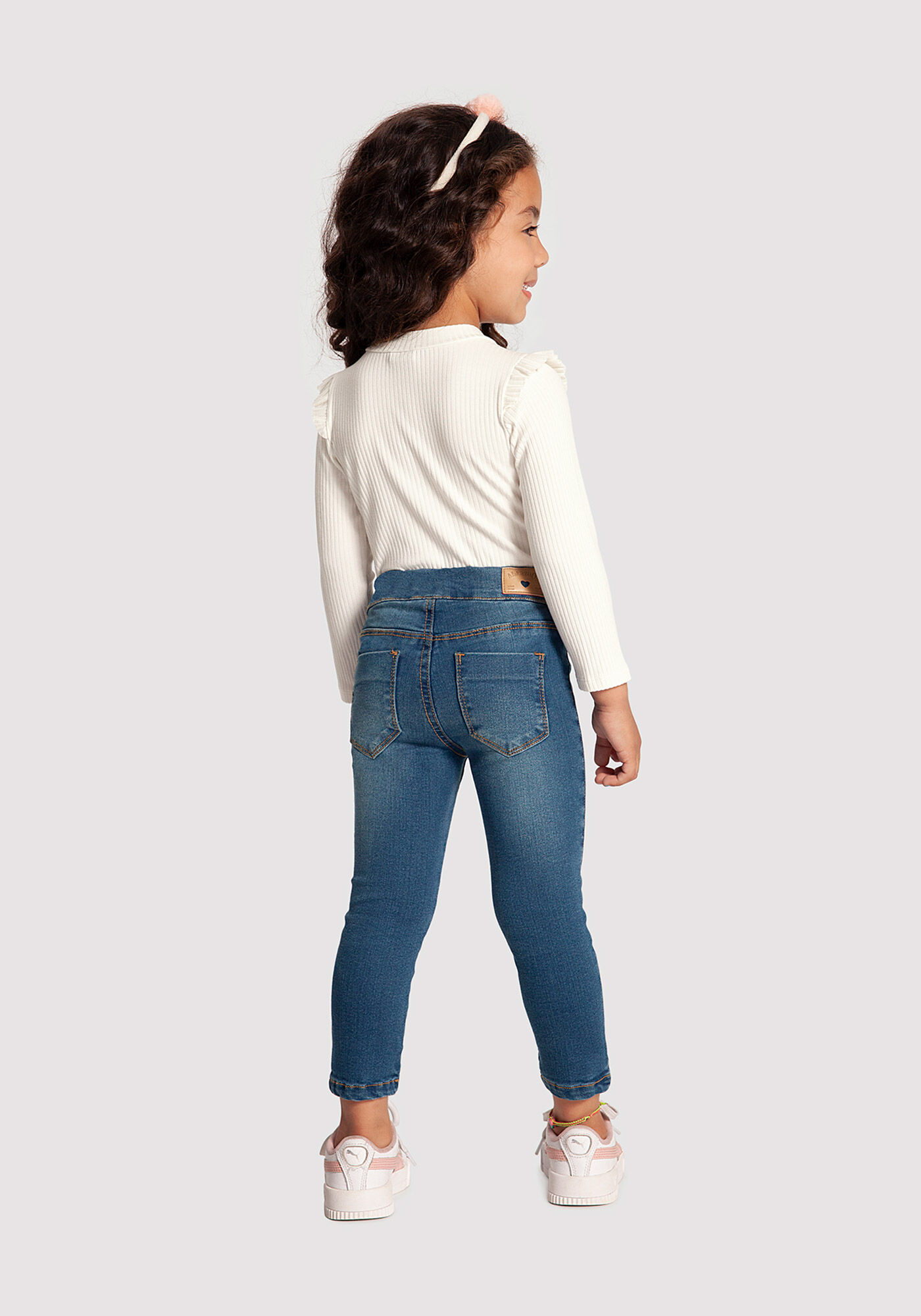 Calça infantil hotsell feminina jeans