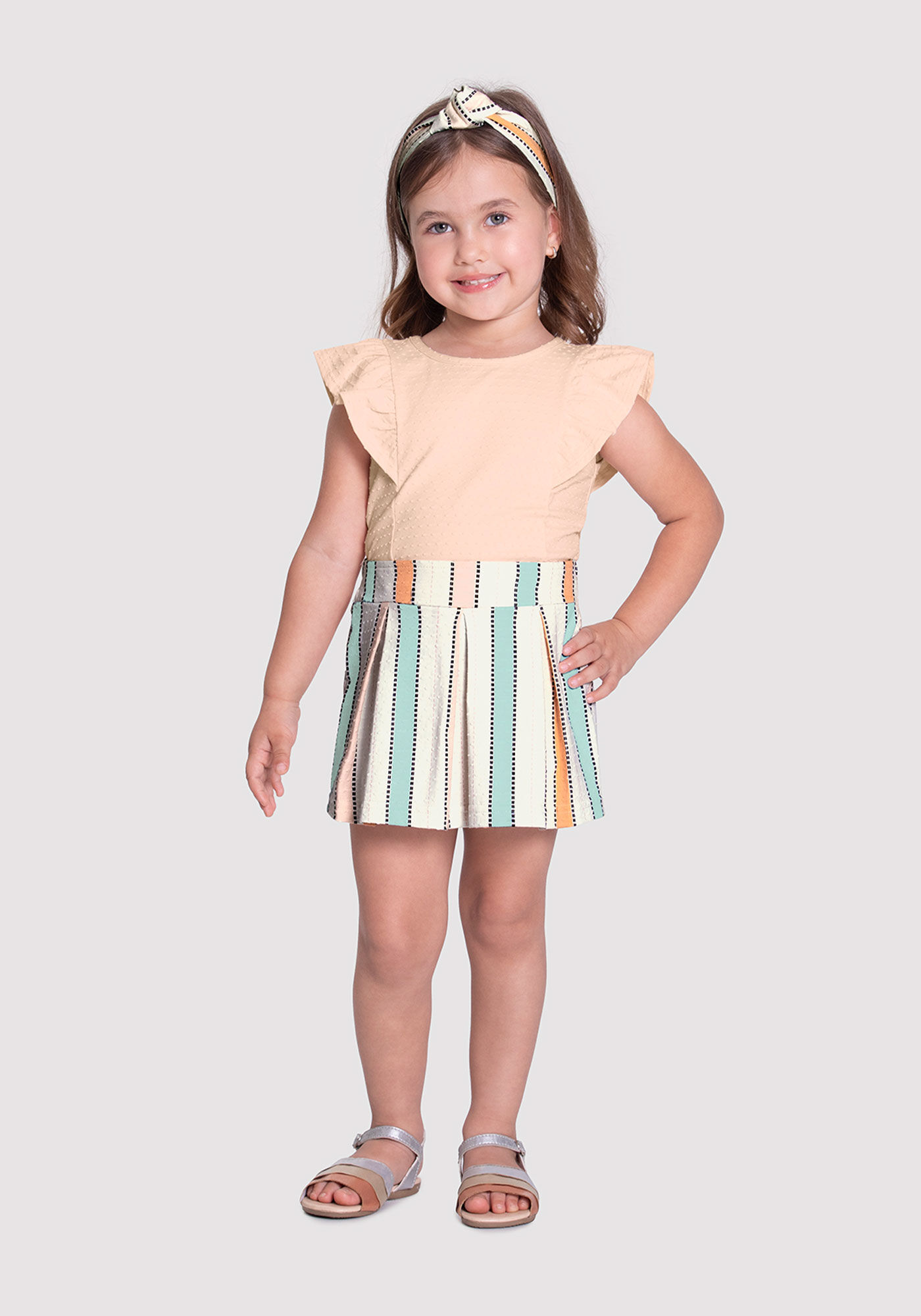 Conjuntos infantil sales menina