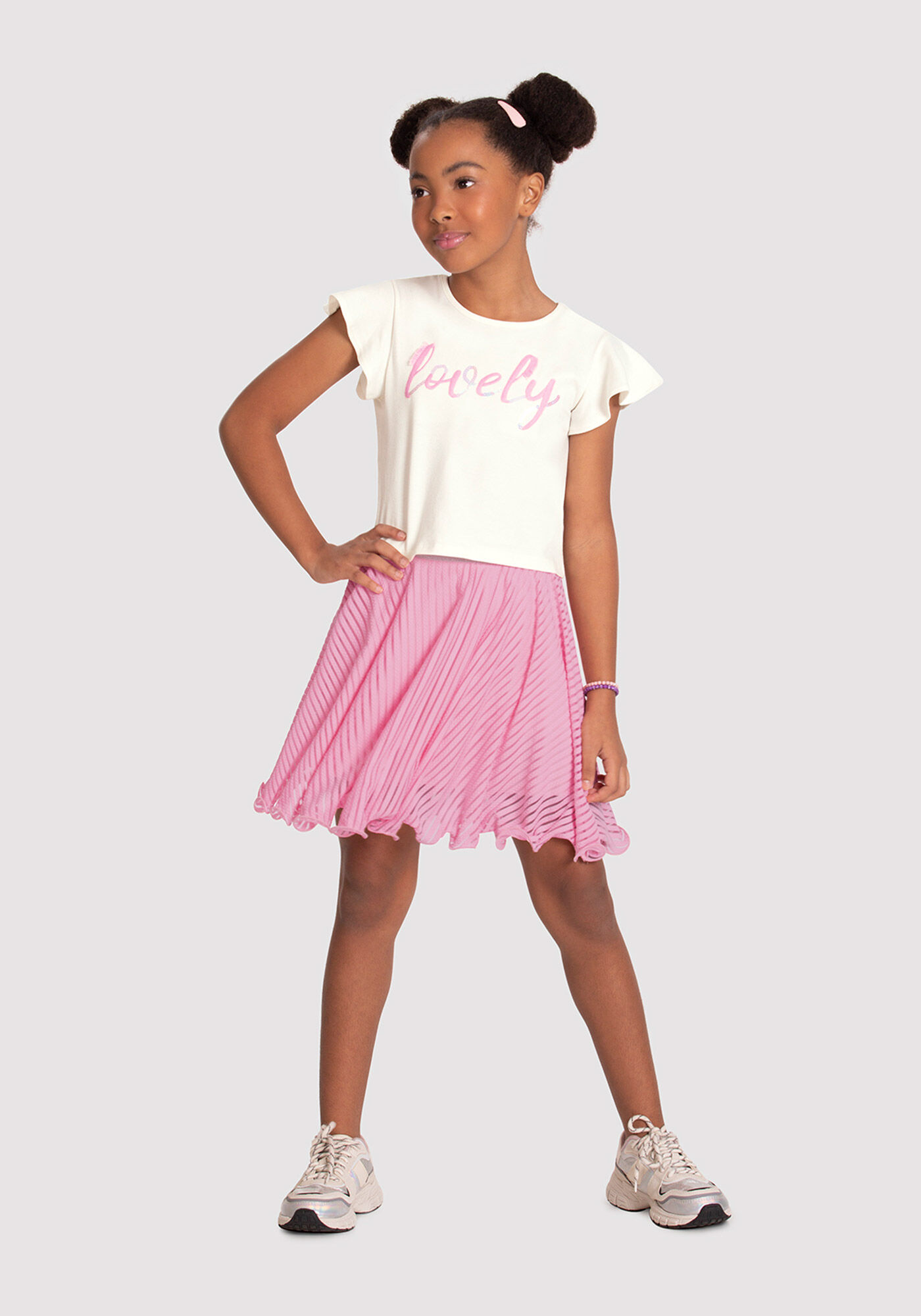 Conjunto juvenil feminino clearance saia e blusa