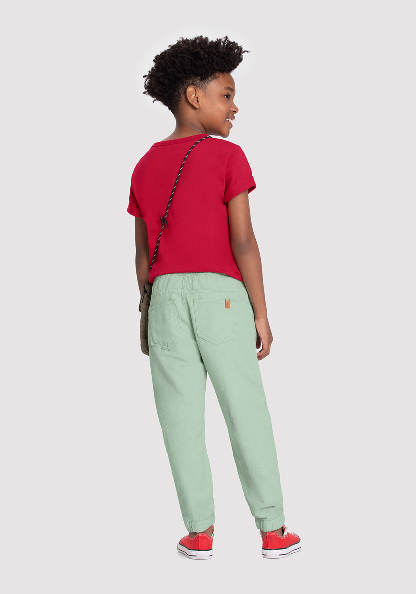 Calça store infantil verde