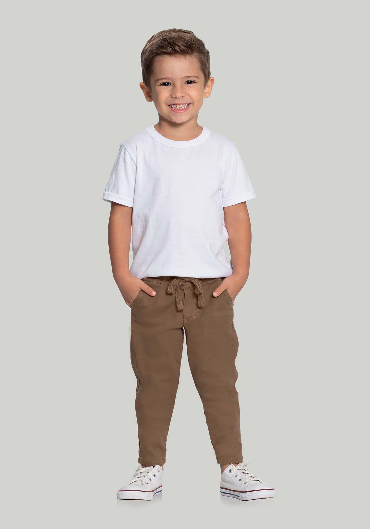 Calça jogger marrom cheap
