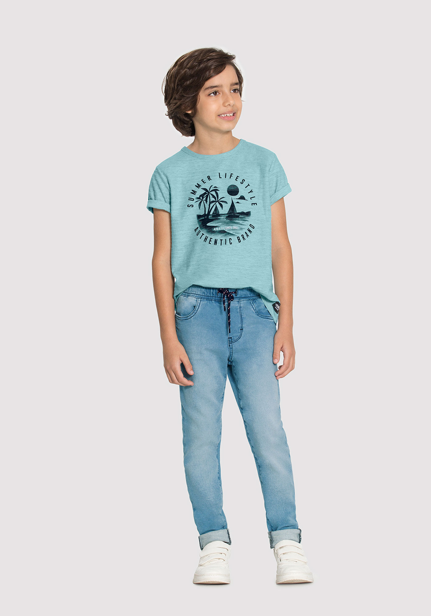 Calca jeans infantil menino sales