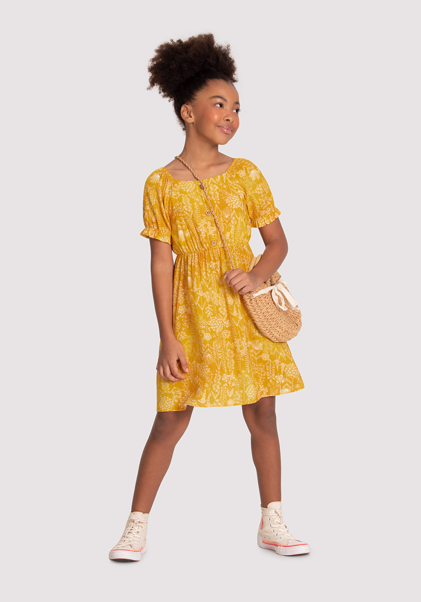 Vestido de cheap viscose estampado infantil