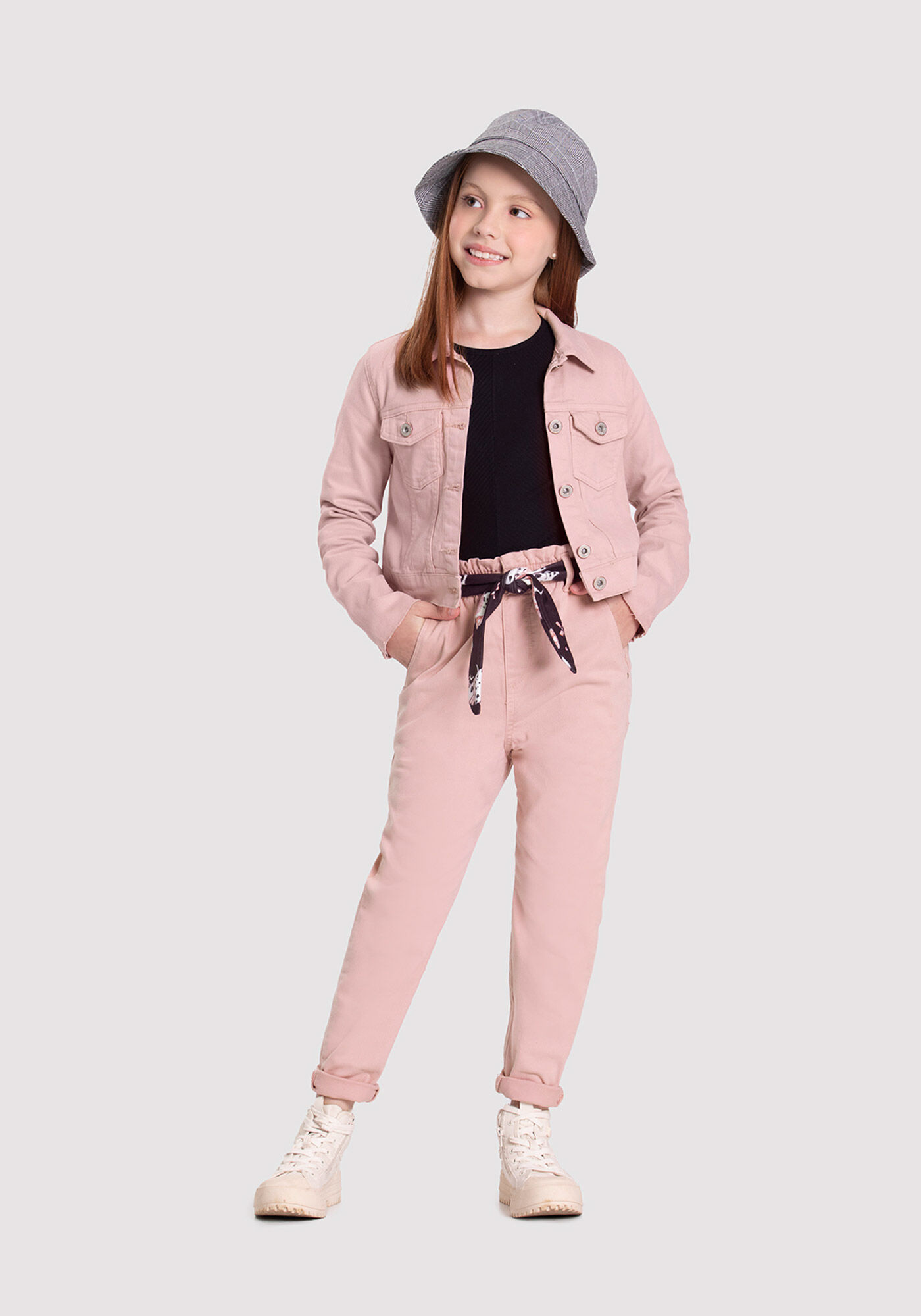 Jaqueta store sarja infantil