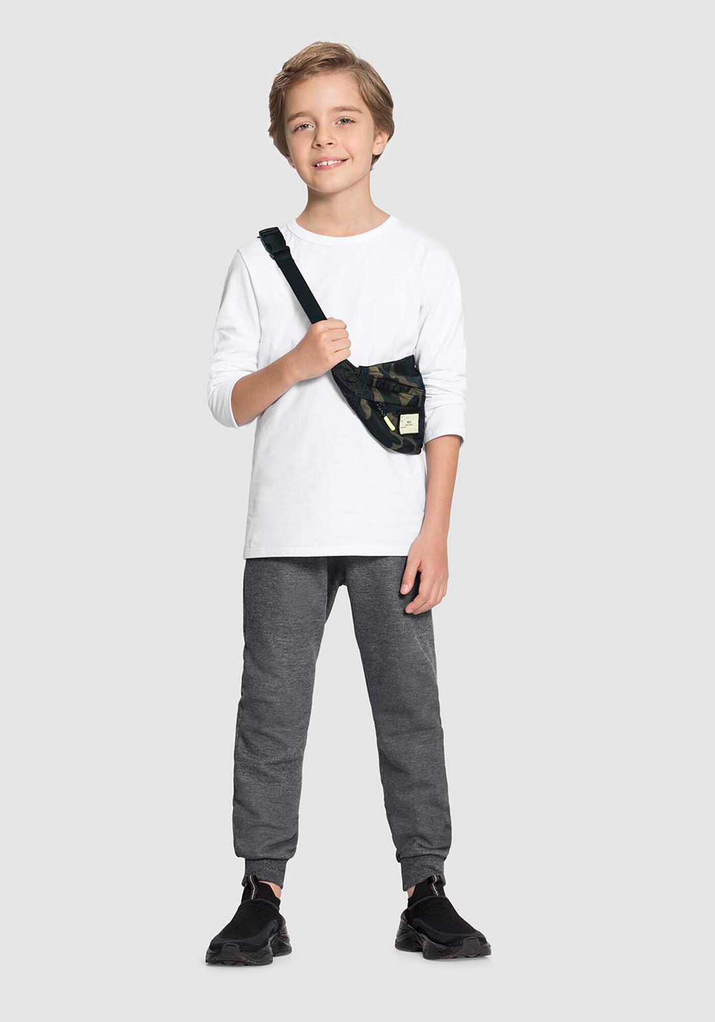 Calça jogger top infantil menino