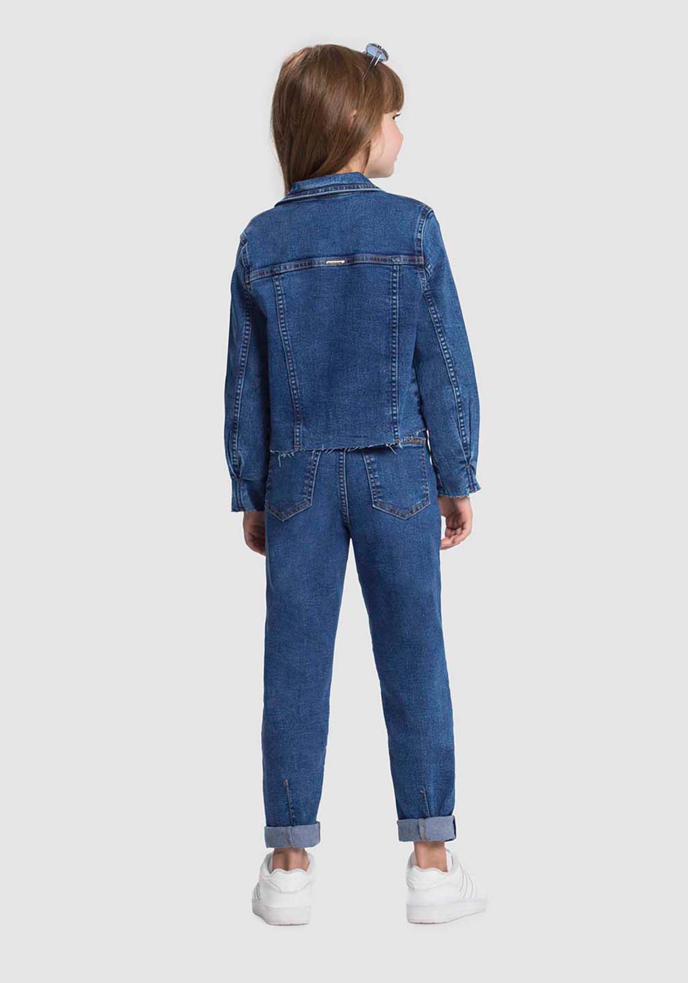 Jaqueta jeans zara feminina top