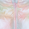Jaqueta Puffer Infantil Menina Com Capuz E Zíper, ROSA SUAVE, swatch.