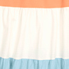 Vestido Midi Infantil Texturizado com Babados, LARANJA BRIGHT, swatch.