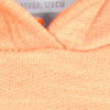 Vestido em Moletom com Capuz e Bolso, LARANJA VIEW NEON, swatch.