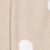 Macacão Midi Infantil Menina Poá com Laço, POIS OFF/BEGE, swatch.