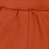 Calça Jogger Infantil Menina em Moletom Felpado, LARANJA FERRUGEM, swatch.