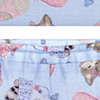 Pijama Estampado Menina Em Malha Microsoft, MEIAS AZUL, swatch.