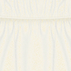 Vestido De Mangas Longas Infantil Em Malha Com Lurex, BRANCO OFF WHITE, swatch.